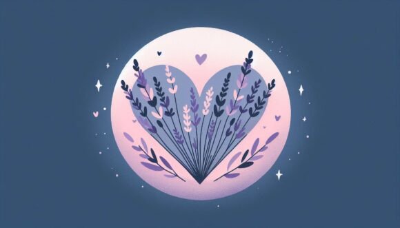 Download Heart of Lavender in Twilight – Pastels - Premium Resources