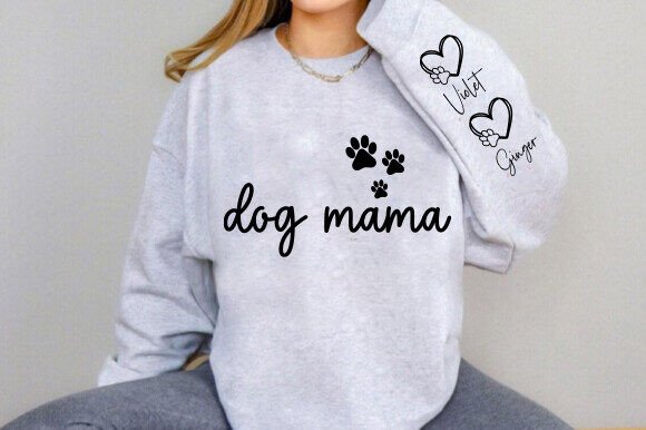 Download Dog Mama SVG, Pet Name and Heart SVG - Art Collection