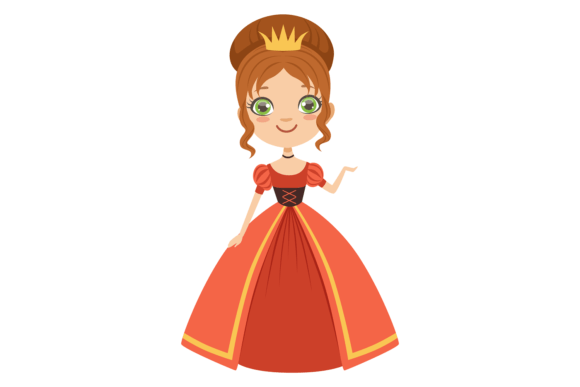 Download Fairytale Princess Character. Cartoon Ro - Art Collection