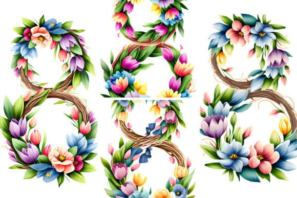 Download March 8, Women's Day Floral Clipart - Art Collection