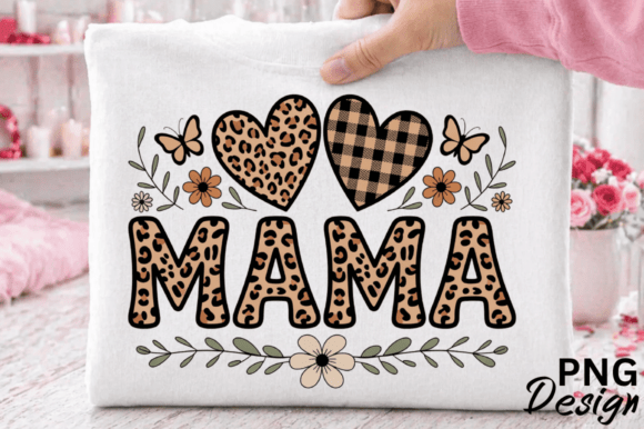 Download Mama Floral Heart PNG Design - Art Collection