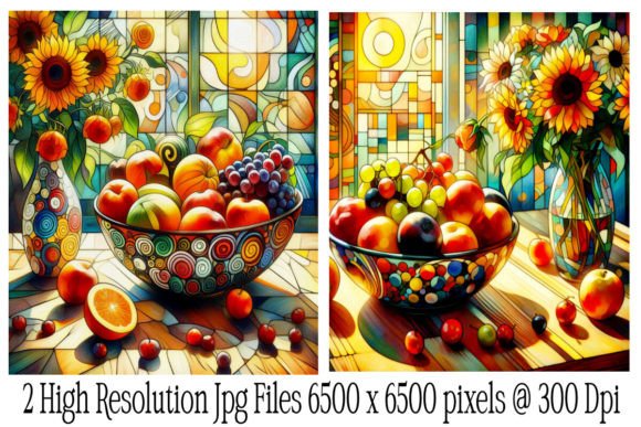Download Still Life Art - Fruit and Flowers Set 2 - Art Collection