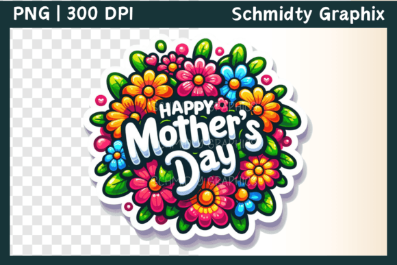 Download Happy Mother's Day Flower Clipart PNG - Art Collection