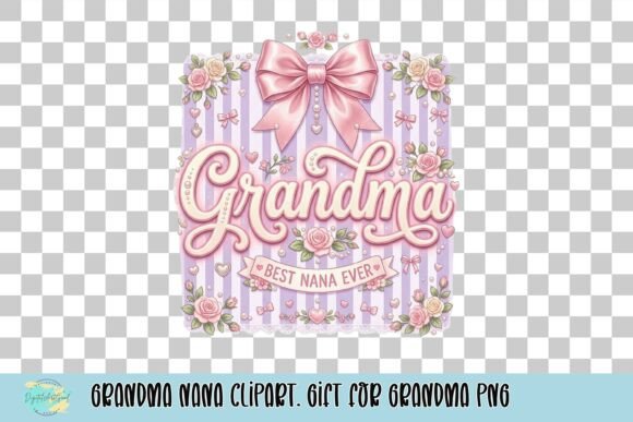 Download Grandma Nana Clipart. Gift for Grandma PNG - Art Collection