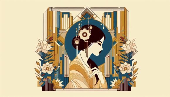 Download Royal Princess in an Art Deco-inspired S - Art Collection