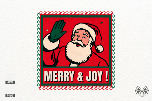 Download Vintage Santa Postcard Png Clipart - Art Collection