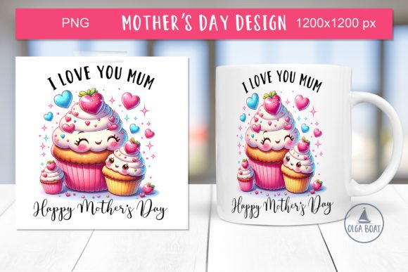 Download I Love You Mum | Happpy Mothers Day Mug - Mothers day Collection