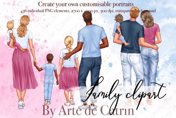 Download Big Family Creator Clipart, Mother's Day - Art Collection