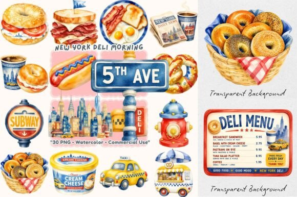 Download Coquette New York Deli Morning Clipart - Art Collection