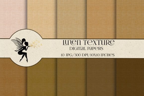 Download Brown Linen Texture Paper Set - Text Collection